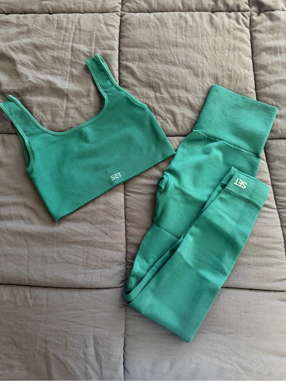 SET Active Seamless Teal set